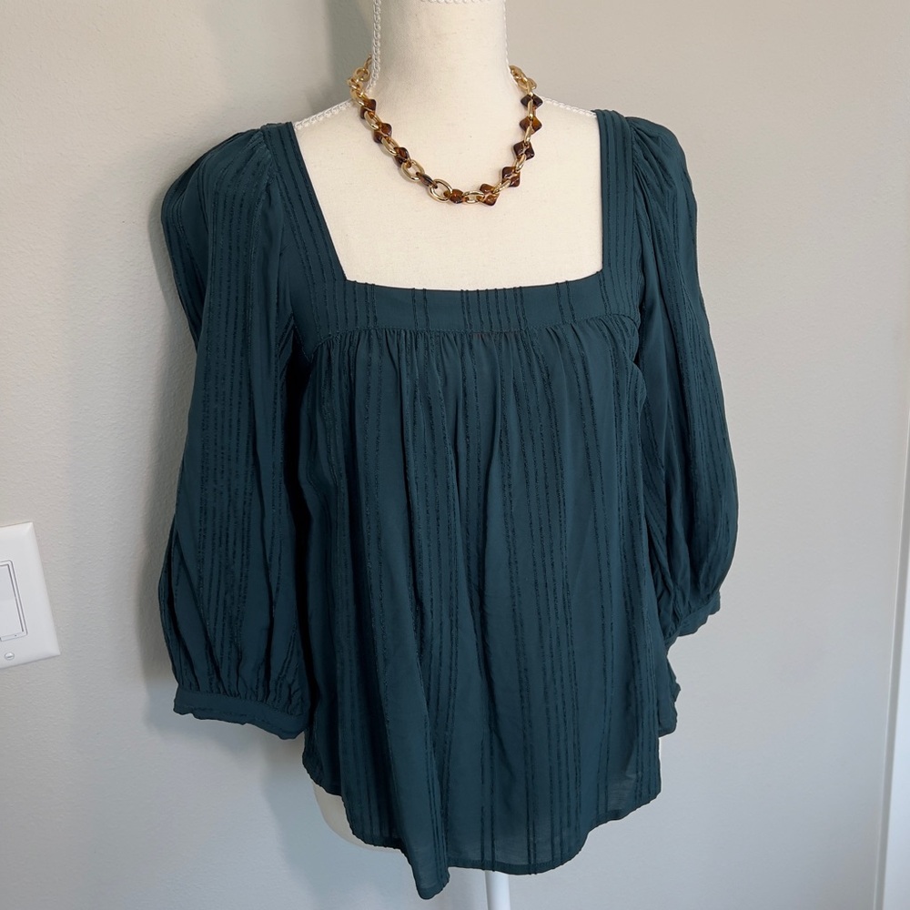 Gentle Fawn Deep Teal Blouse